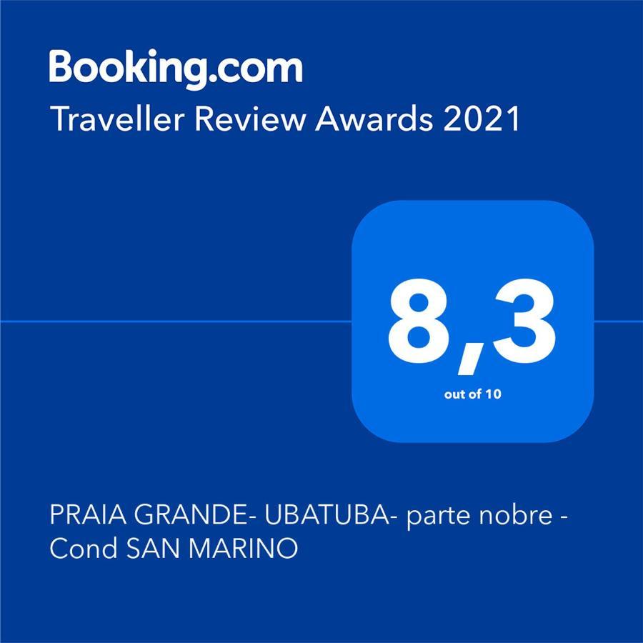 Praia Grande - Ubatuba- Parte Nobre - Ap 34A No Cond San Marino Buitenkant foto